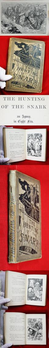 Rare Ist Edition Of 'The Hunting of the Snark', Publication Date 29 March 1876, Subtitled An Agony, in Eight Fits By Lewis Carroll. Ist Impression. With * Supposed Error; 'Baker' instead Of 'Butcher' Page 83 Line 6