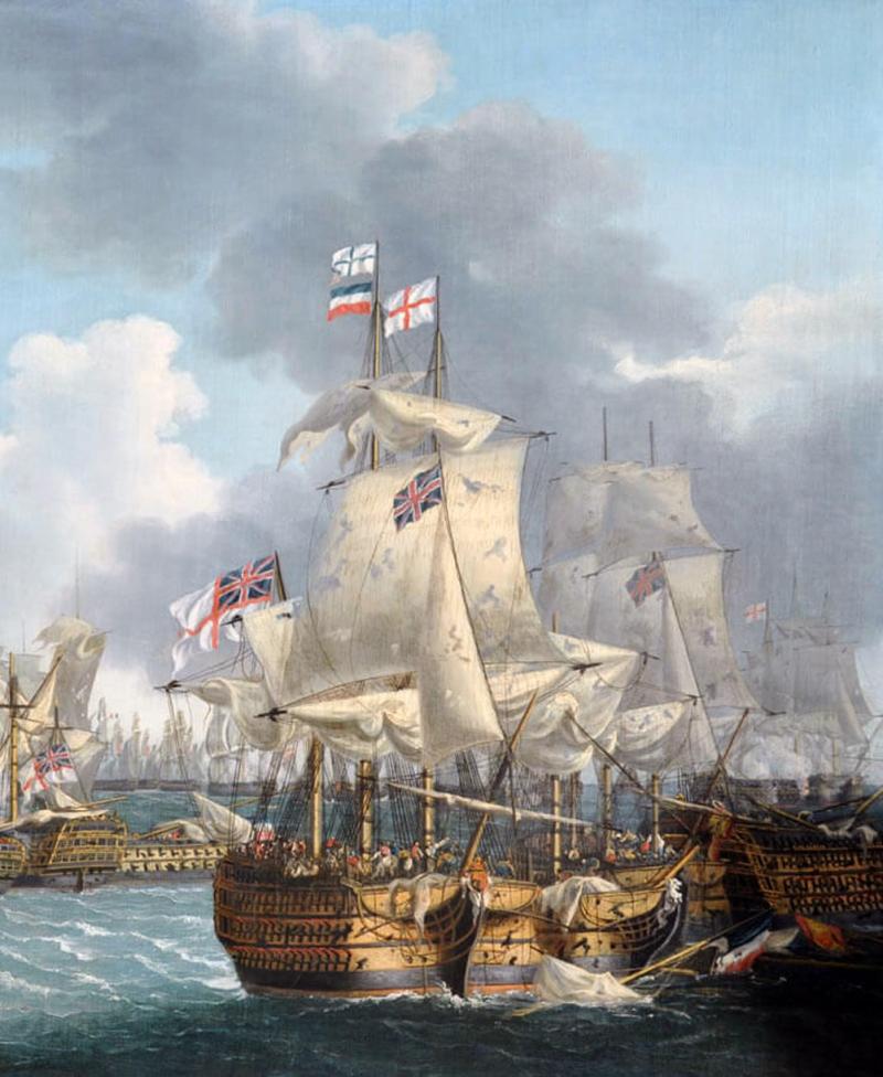 An 1801 Pattern, Tower of London, Royal Navy Issue, Long ‘Sea Service Pistol’, With Original Belt Hook, Tower of London GR Crown Lock, Fine Stock & Skull Crusher Butt, Used at the Battle Of Trafalgar. Historic Nelson Period,