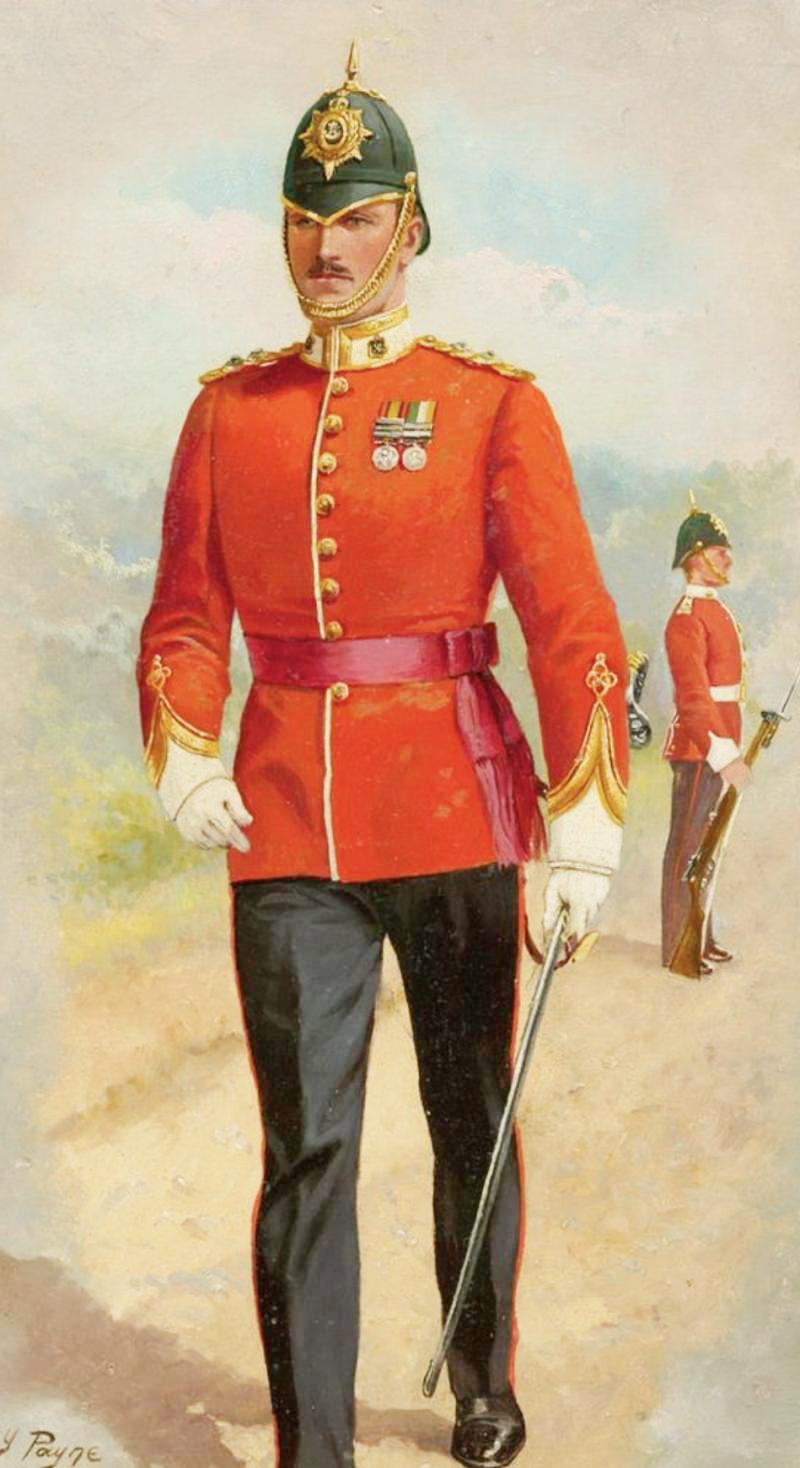 A Very Good Victorian 1881 British Army Garter Star Helmet Plate