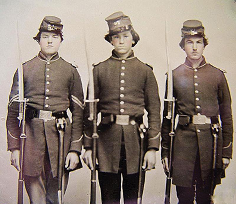 A Really Rare Chevasse & Co Confederate Contract Pattern 1856, 1856/8 Two Band Enfield Rifle Sword Bayonet with Yataghan Blade. American Civil War Import From Birmingham England, by Confederate Supply Contractor Horace Chavasse.