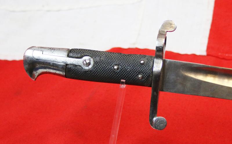 Fabulous, Historical Service Issue 1856-8 Two Band Enfield Yataghan Sword Bayonet Used With P1853 Enfield Rifles In The Indian Mutiny, The Opium War in China, The American Civil War, 1861-65 & The Japanese Boshin War & The Satsuma Rebellion
