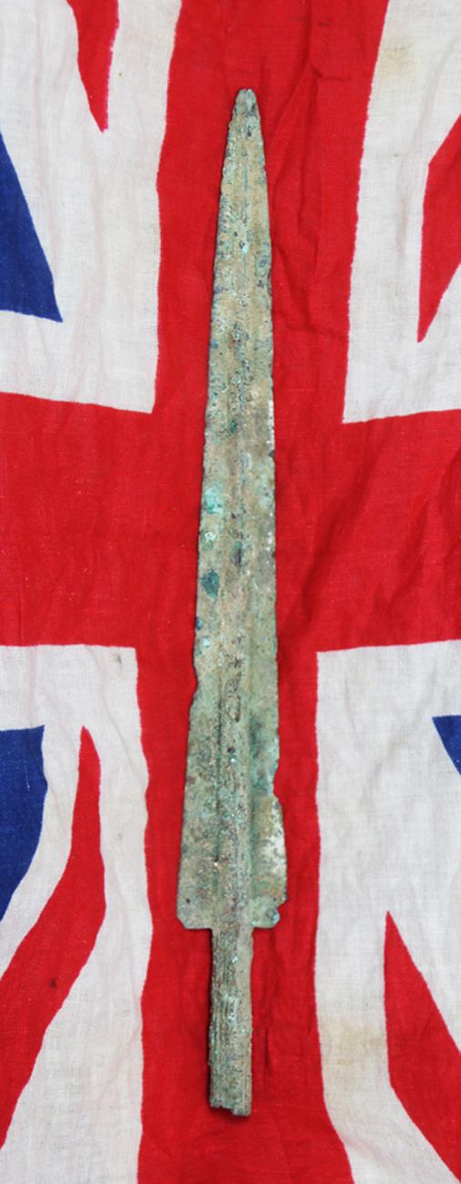 A Very Special Collection of Original Homer's Odyssean Period Weapons of Antiquity From the Siege Of Troy Era and Odysseus's Odyssey A 3200 Year Old Spear and Sword And A Gladius Hispaniensis From The Time Of Alexander and Early Rome