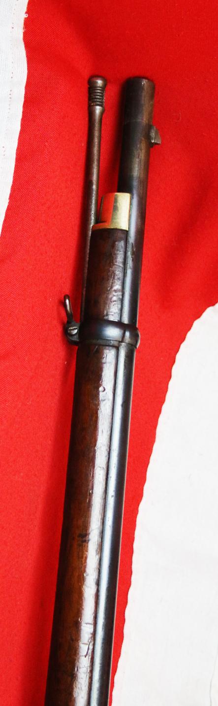 An Original Superb 1853 Three Band Enfield Pattern Rifle Made in the 'Tower Of London' Armoury. Issued For the British Infantry for Service In The Crimean War in Russia, In 1855. Used Later In The Indian Mutiny & Potentially in The US Civil War & Japan