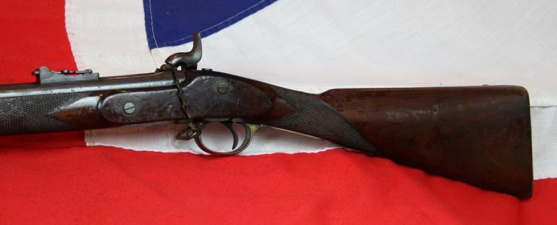 An Original Superb 1853 Three Band Enfield Pattern Rifle Made in the 'Tower Of London' Armoury. Issued For the British Infantry for Service In The Crimean War in Russia, In 1855. Used Later In The Indian Mutiny & Potentially in The US Civil War & Japan