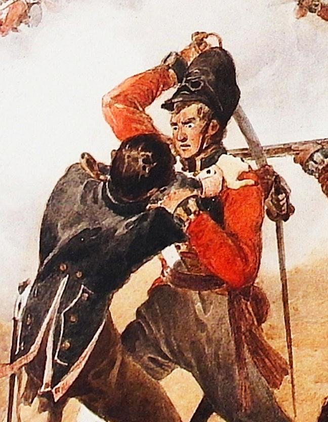 A Magnificent 95th Rifles, 1803 British Light Infantry Officer's Sabre of the Napoleonic Wars, The Peninsular War Campaign, The War of the Hundred Days Culminating in Quatre Bras, and Waterloo. with Engraved 'Britannia' Blade. Bespoke Made by Osborne