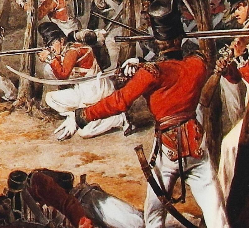 A Magnificent 95th Rifles, 1803 British Light Infantry Officer's Sabre of the Napoleonic Wars, The Peninsular War Campaign, The War of the Hundred Days Culminating in Quatre Bras, and Waterloo. with Engraved 'Britannia' Blade. Bespoke Made by Osborne