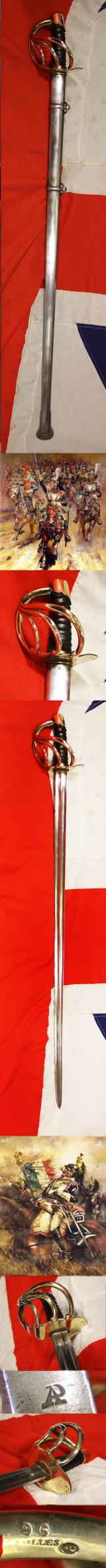 Grande Armee Issue, From the Consular To Ist Empire Period. French Napoleonic Year 13 Cuirassier Sword, Manufactured at Versailles in the Early Imperial Period, Circa 1804-1806. Inspected by Nicholas Cherrer, Chef De Battalion