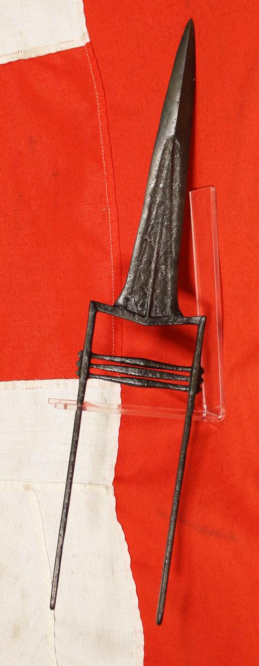 An Early, Historical and Fine, Original, Moghul Empire Katar. As With Most Of The Fine, Surviving, Early Katar It Has an Armour Piercing Blade. Made and Used From the Time Of Moghul Emperor Shah Jahan in the 17th Century