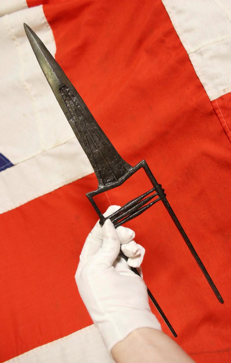 An Early, Historical and Fine, Original, Moghul Empire Katar. As With Most Of The Fine, Surviving, Early Katar It Has an Armour Piercing Blade. Made and Used From the Time Of Moghul Emperor Shah Jahan in the 17th Century