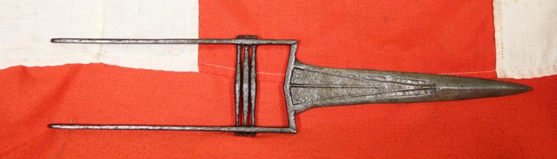 An Early, Historical and Fine, Original, Moghul Empire Katar. As With Most Of The Fine, Surviving, Early Katar It Has an Armour Piercing Blade. Made and Used From the Time Of Moghul Emperor Shah Jahan in the 17th Century