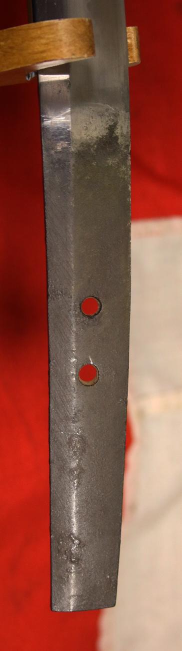 A Very Fine Koto Samurai 500 Year Old Sword With Rare 'Rabbit Ears' Choji Hamon and Sukashi Tsuba Designed for The 月の兎, Tsuki no Usagi, The Japanese Moon Rabbit, Written in the Konjaku Monogatarishū, 1000 Poems Written in the Heian Period, 794-1185