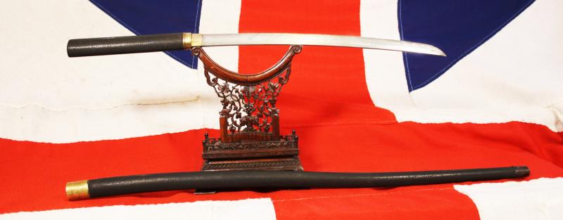 A Fine & Fabulous, Koto To Shinto Period, Rare, Original Antique Japanese Shikomi-zue 仕込み杖,