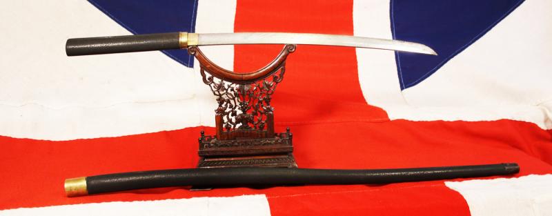 A Fine & Fabulous, Koto To Shinto Period, Rare, Original Antique Japanese Shikomi-zue 仕込み杖,