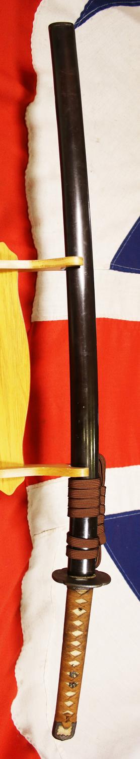 A Most Impressive & Beautiful Bladed Antique Shinto Period, Edo Era Samurai Horseman's Katana. All Original edo Period Koshirae & Kanieye School Iron Mokko Tsuba