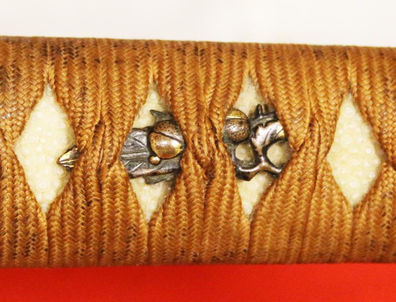 A Most Impressive & Beautiful Bladed Antique Shinto Period, Edo Era Samurai Horseman's Katana. All Original edo Period Koshirae & Kanieye School Iron Mokko Tsuba
