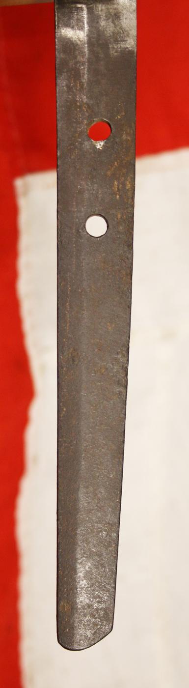 A Most Impressive & Beautiful Bladed Antique Shinto Period, Edo Era Samurai Horseman's Katana. All Original edo Period Koshirae & Kanieye School Iron Mokko Tsuba