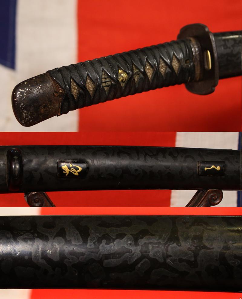 A Very Attractive Late Koto To Early Shinto Period Wakazashi With All Its Original Shinto Edo Period Koshirae. Untouched For 150 Years Since Its Gifted Presentation in Japan 1870