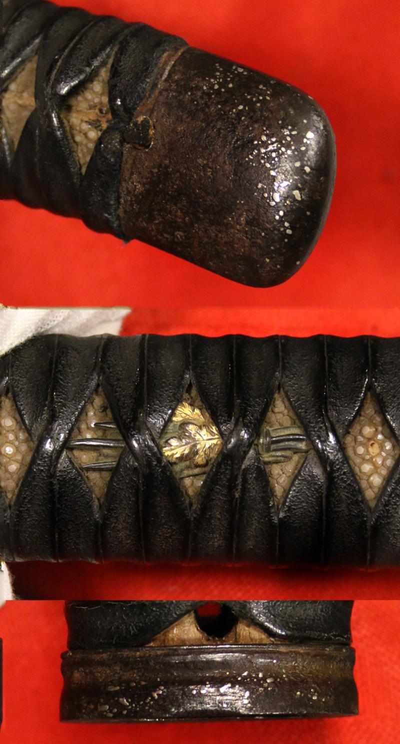 A Very Attractive Late Koto To Early Shinto Period Wakazashi With All Its Original Shinto Edo Period Koshirae. Untouched For 150 Years Since Its Gifted Presentation in Japan 1870