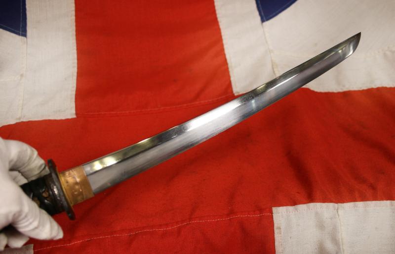A Very Attractive Late Koto To Early Shinto Period Wakazashi With All Its Original Shinto Edo Period Koshirae. Untouched For 150 Years Since Its Gifted Presentation in Japan 1870