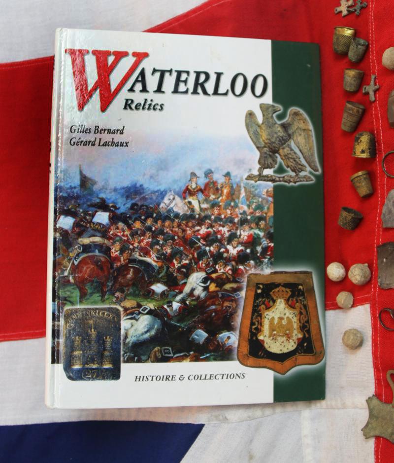 A Superb Battle of Waterloo Artifact Recovered From The Battle Site, A Soldier's Small Silver Metal Crucifix, Lost On The Field of Battle At Waterloo & Recovered at La Haye Sainte.