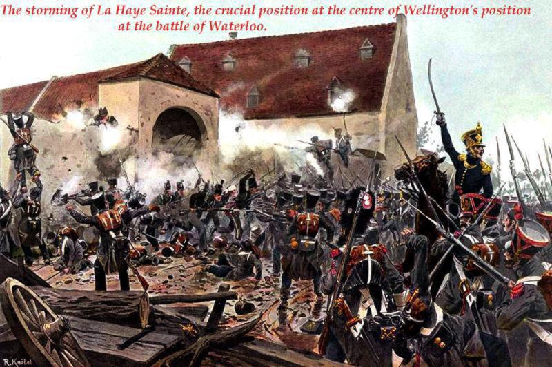 A Superb Battle of Waterloo Artifact Recovered From The Battle Site, A Soldier's Small Silver Metal Crucifix, Lost On The Field of Battle At Waterloo & Recovered at La Haye Sainte.