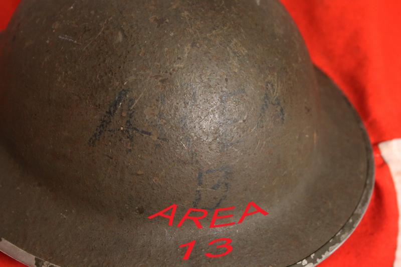 Incredibly Rare Collectors Item. A Nuclear Warden's Helmet 1950-55. Named For
