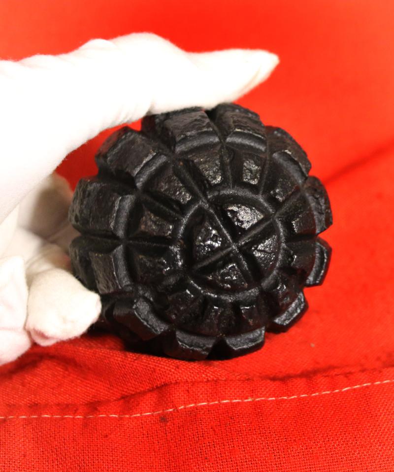An Original, Inert, Imperial German, WW1, Trench Fragmentation Grenade, The Kugelhandgranate Model 1915