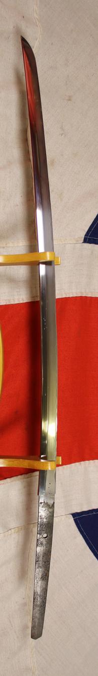 Attention To All Early Collectors of Original Japanese WW2 Officers Swords. An Incredible Bargain Just Arrived. A WW2 Japanese Officer's Sword Blade, Just in Today, Signed by Seki Ju Ishihara Kanenao Saku. This Sword Will Likely Not Be Available For long